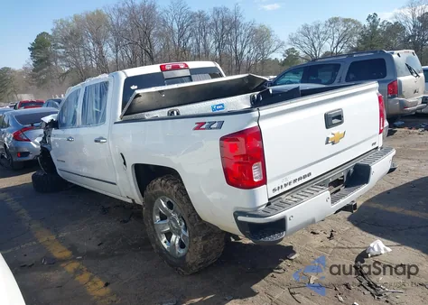 2018 Chevrolet Silverado 1500 2Lz из США, поврежденный, VIN 3GCUKSEC8JG326233